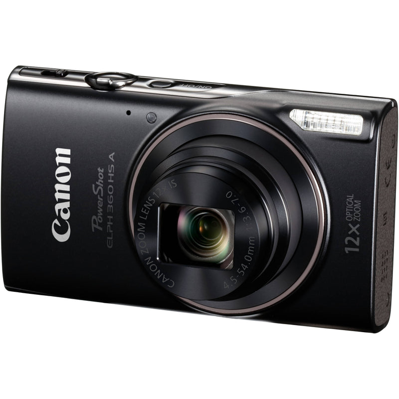 Canon PowerShot ELPH 360 HS A Black