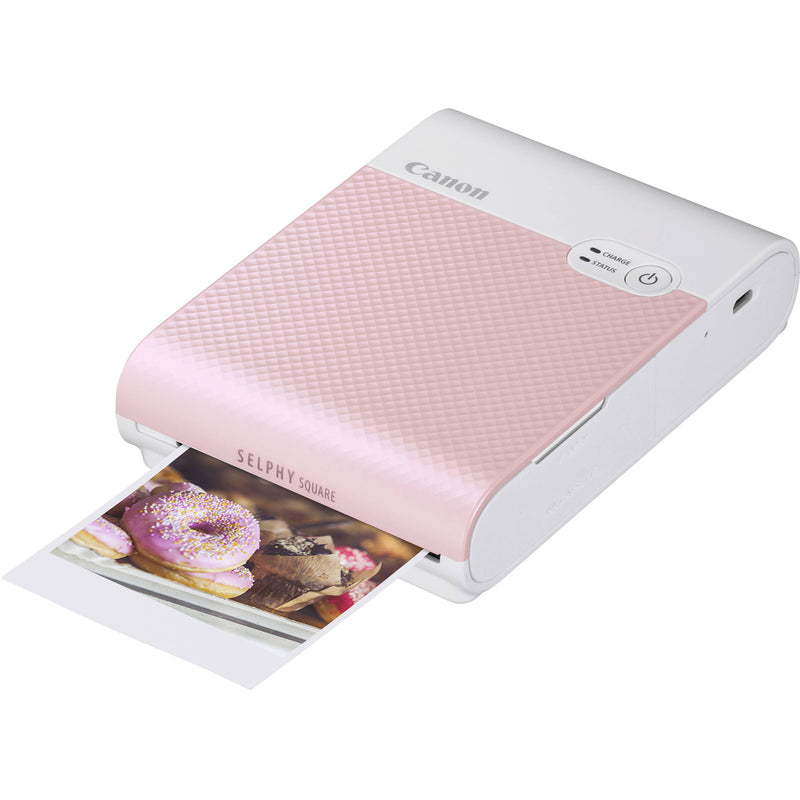 Canon Selphy Portable Square QX-10 Printer Pink