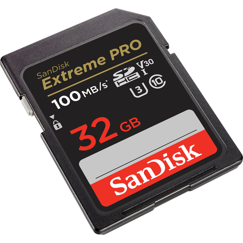 SanDisk Exteme PRO SDHC Memory Card 633X 32GB