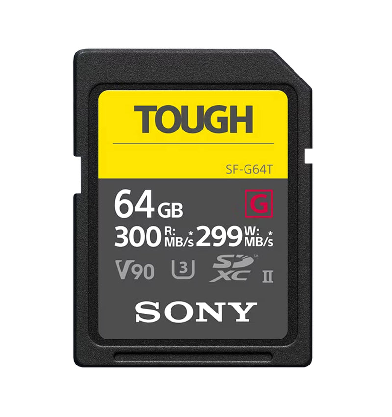 Carte mémoire Sony Tough SDXC Série G 64Go