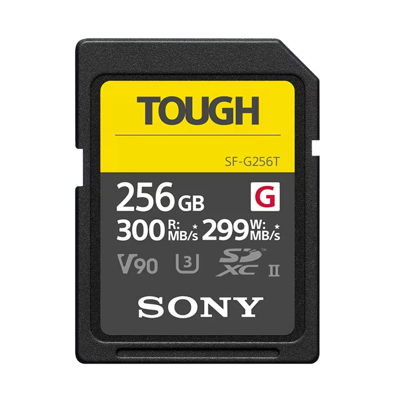 Carte mémoire Sony Tough SDXC Série G 256Go