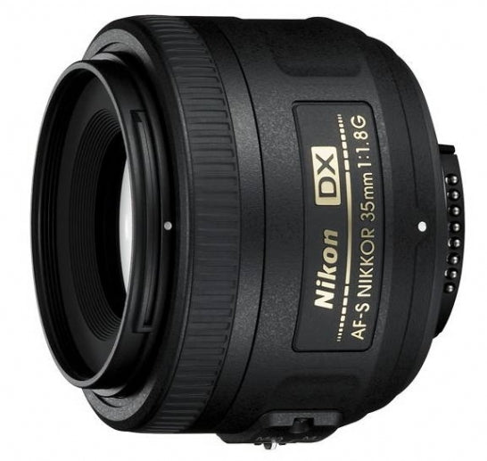 Nikon NIKKOR DX AF-S 35mm F:1.8G レンズ 単焦点レンズ ケース付き 動作