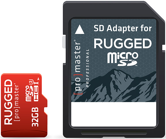 Carte mémoire Promaster Rugged Micro SDHC 32GB UHS-I