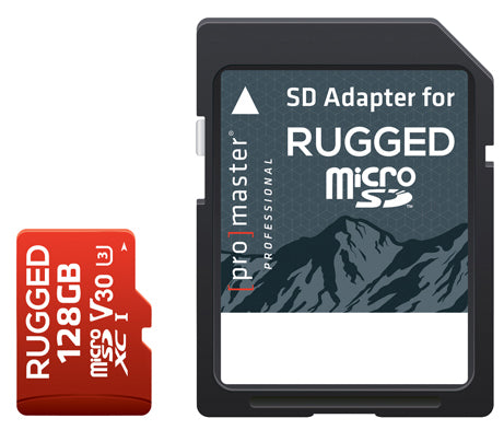 Promaster Rugged MicroSDXC Memory Card 128GB