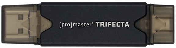 Trifecta DS/MicroSD card reader