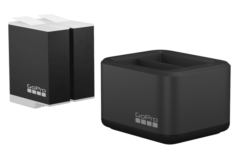 Chargeur double GoPro avec pile Enduro Hero 12/11/10/9 Black