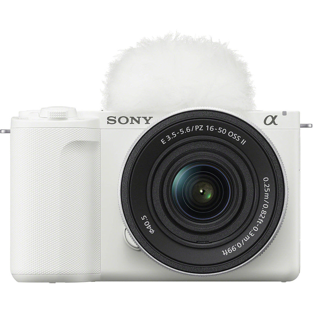 SONY ZV-E10L ホワイト Sony ZV-E10 Mirrorless Vlog Camera Body (White) & Lens
