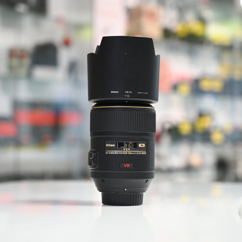 Nikon AF-S 105mm Macro f/2.8G VR Usagé