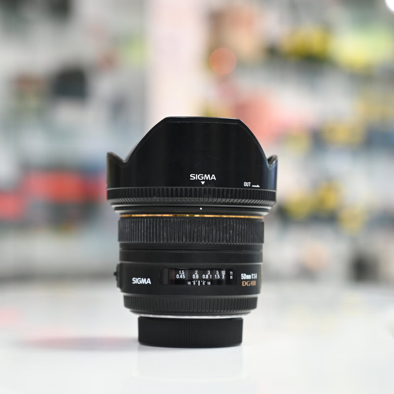 Sigma 50mm f/1.4 EX DG pour Nikon Usagé