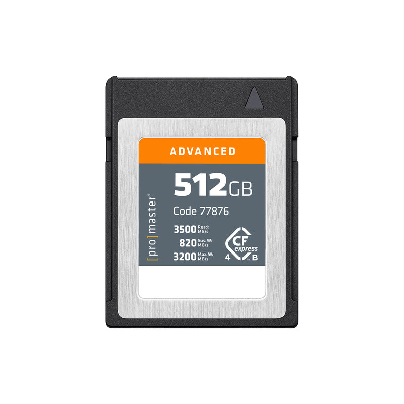 Carte mémoire Promaster CFexpress Type B v4 512GB