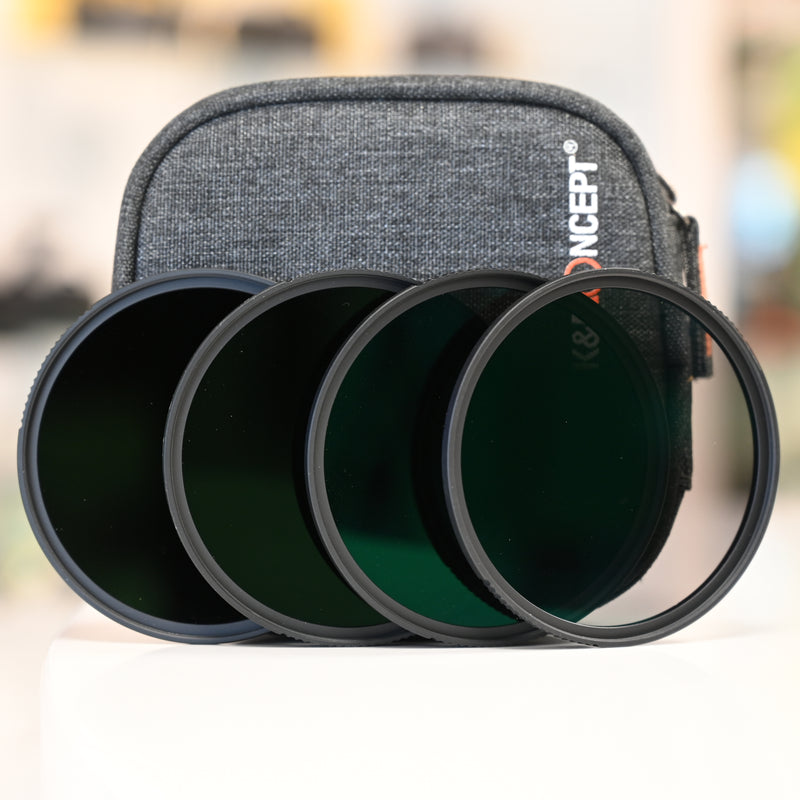 kit K&F 4 ND 77mm Filters Used