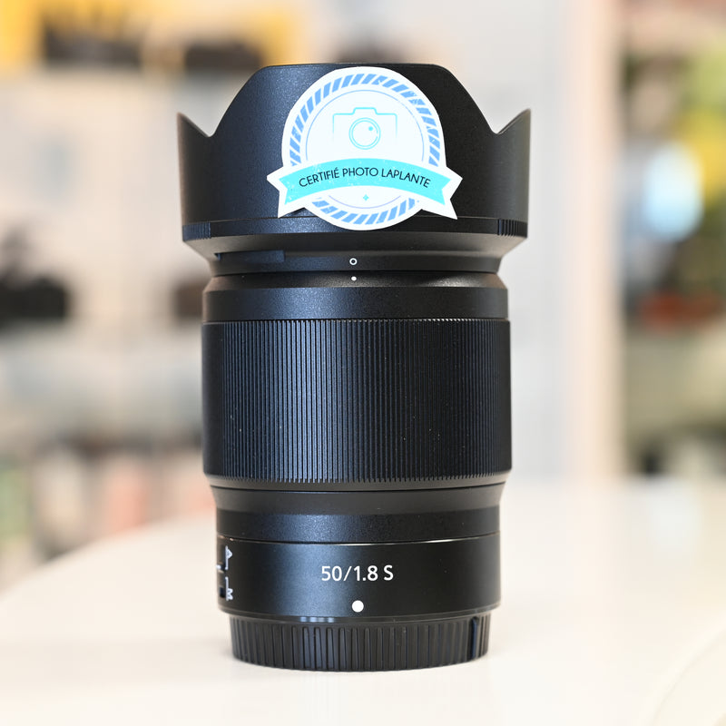 Nikon Z 50mm f/1.8S Used