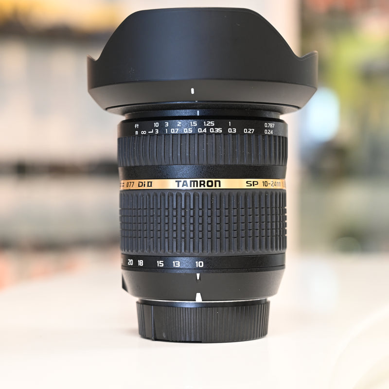 Tamron SP 10-24mm F3.5-4.5 for Nikon Used