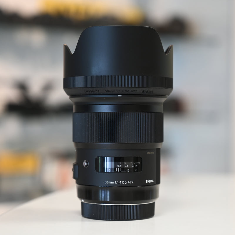 Sigma ART 50mm f/1.4 DG pour Canon Usagé