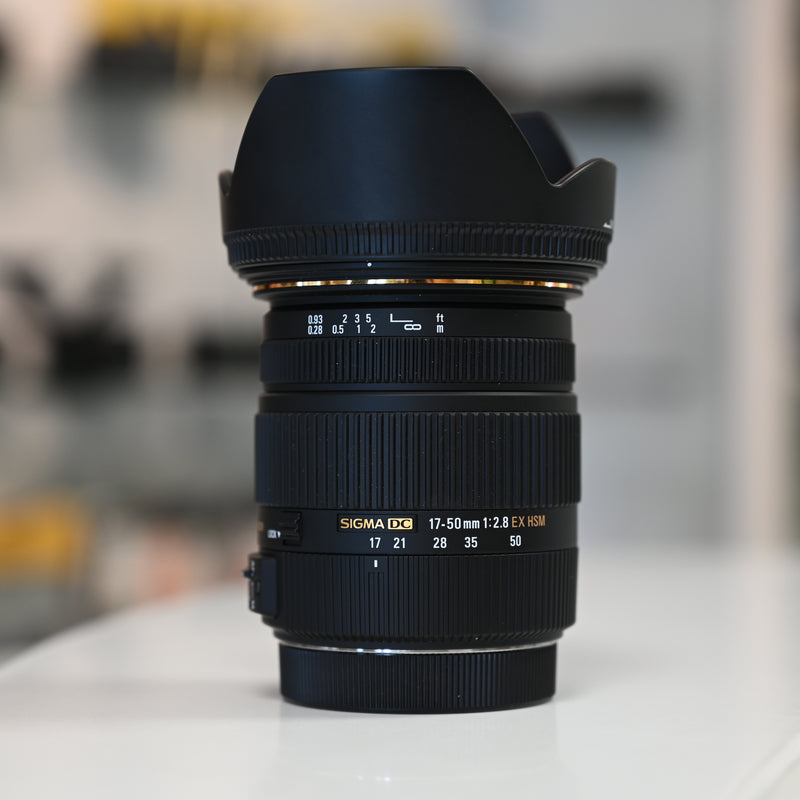 Sigma DC 17-50mm F2.8 OS pour Canon Usagé