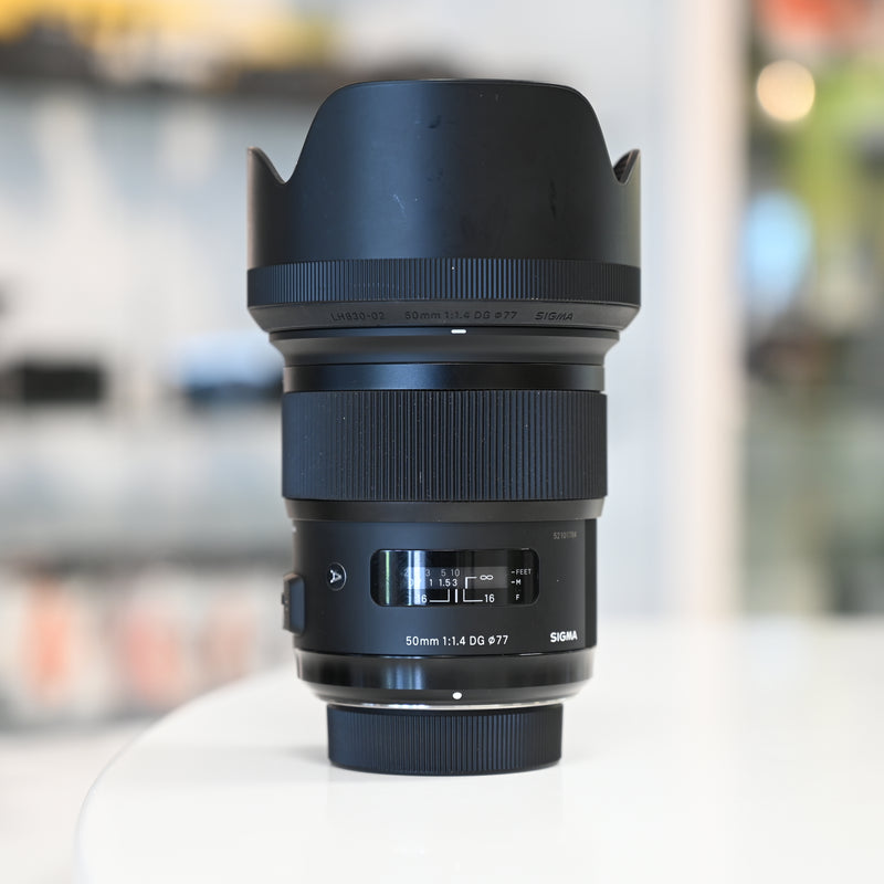 Sigma ART 50mm F1.4 DG pour Nikon Usagé