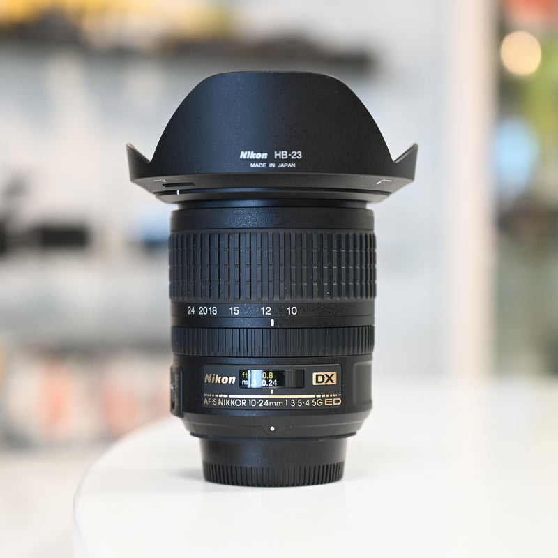 Nikon AF-S DX 10-24mm F3.5-4.5G Usagé