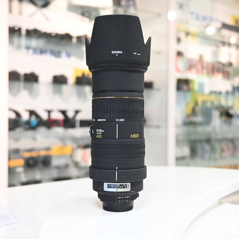 Sigma 50-500mm F/4-6.3D APO pour Nikon Usagé