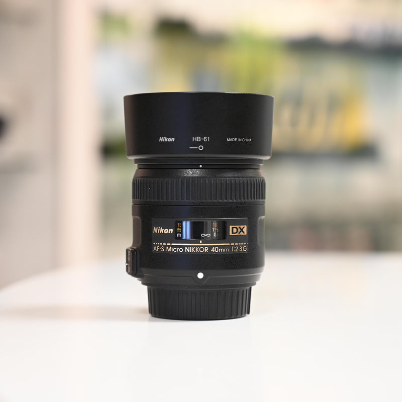 Nikon AF-S DX 40mm Macro F/2.8G Usagé