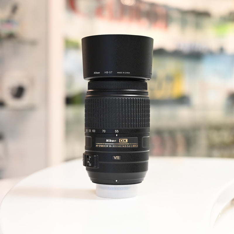 Nikon AF-S DX 55-300mm F/4.5-5.6G VR Usagé