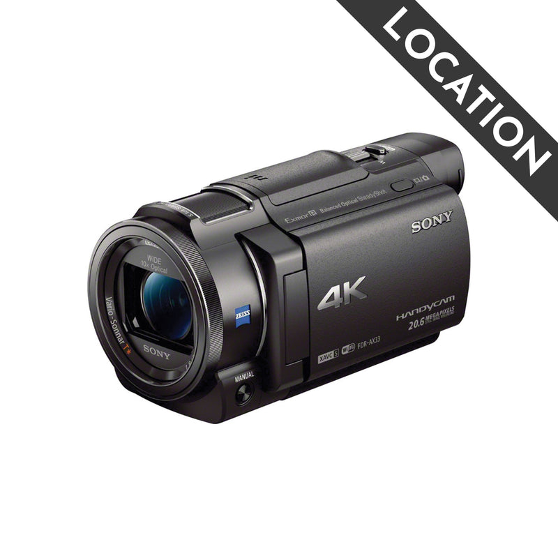 Location - Caméra vidéo Sony FDR AX-33