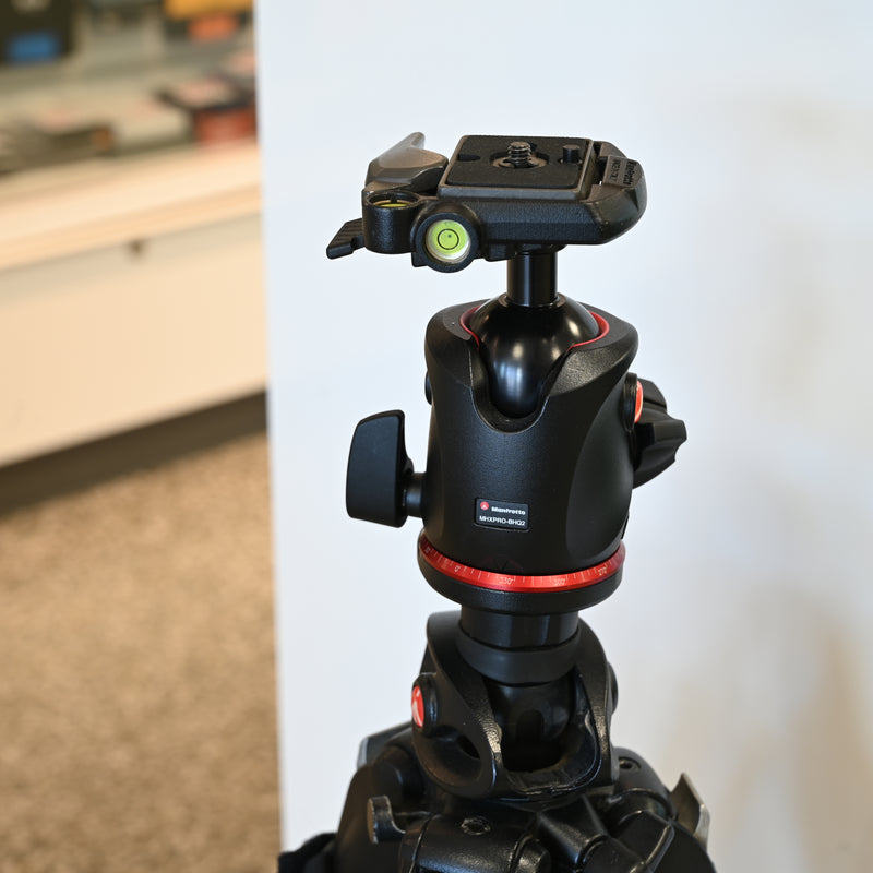 Tripod Manfrotto 055 PRO CX4 with Head XPRO-BHQ2 Used