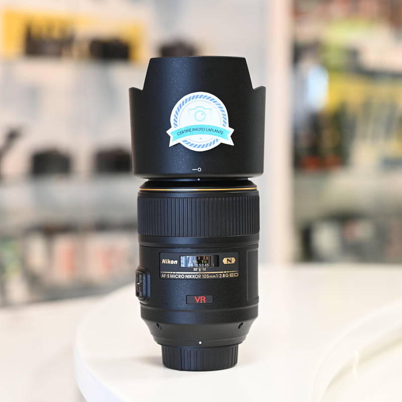 Nikon Af-S 105mm Macro f/2.8 Usagé