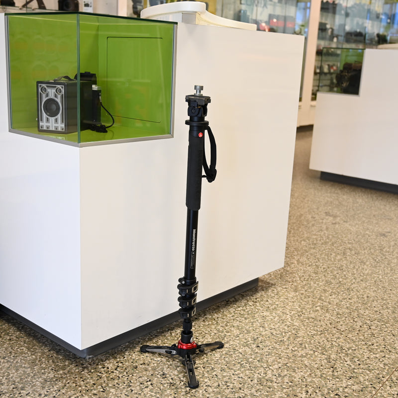 Monopod Manfrotto MVMXPRO500 avec tête 234RC Usagé