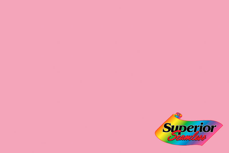Superior Seamless Paper 9ft. x 36ft. Carnation Pink