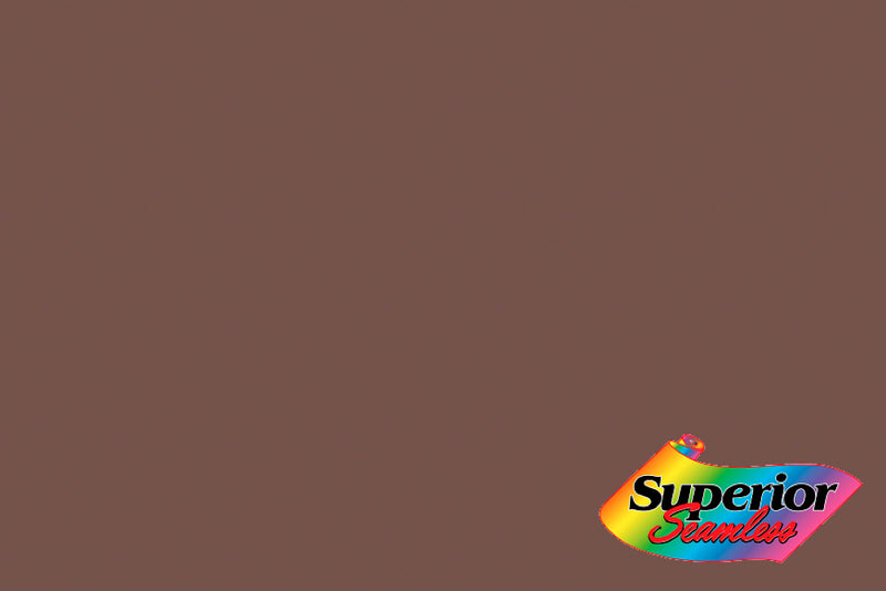 Superior Seamless Paper 9ft. x 36ft. Coco Brown