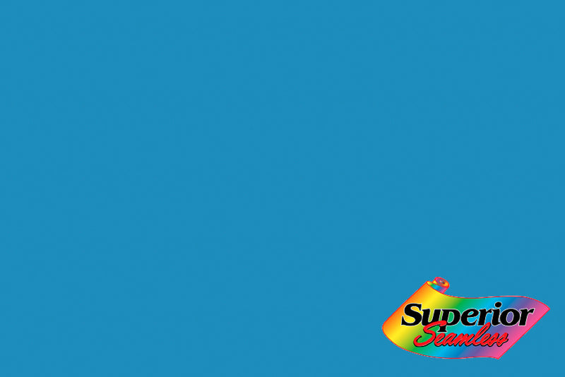 Superior Seamless Paper 9ft x 36ft Blue Lake