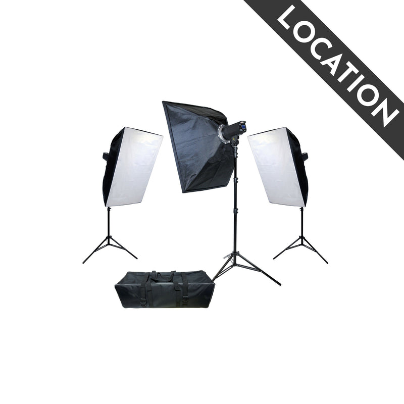 Location - Flash Studio Promaster (Ensemble 3x)