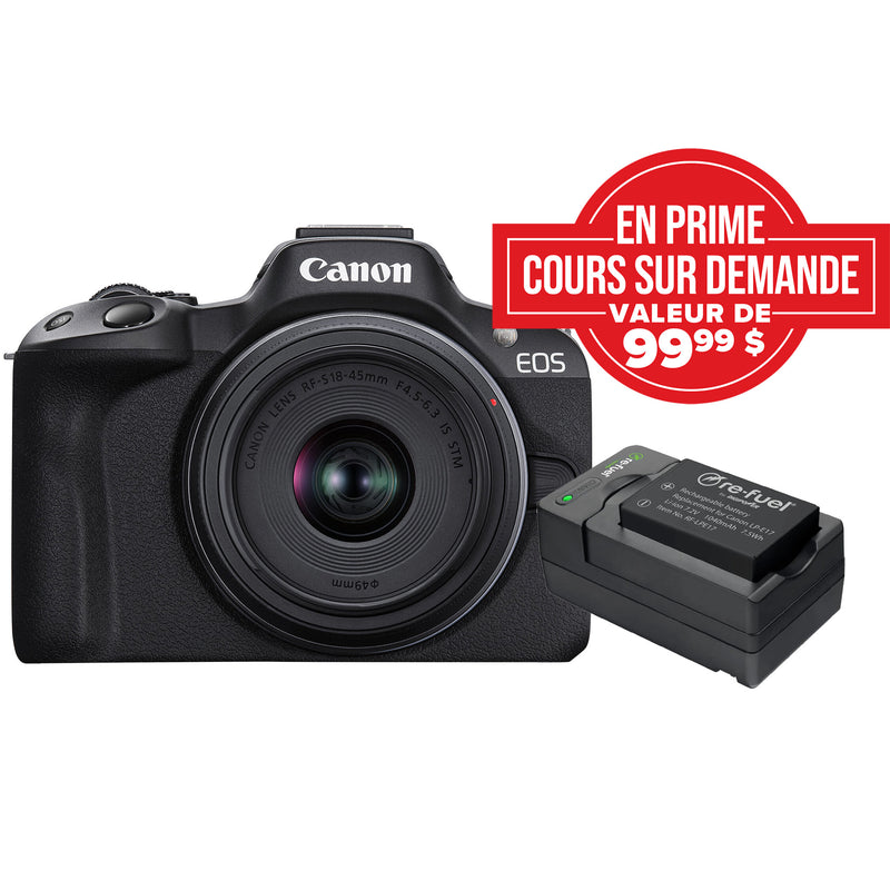 Canon EOS R50 / RF-S 18-45mm STM