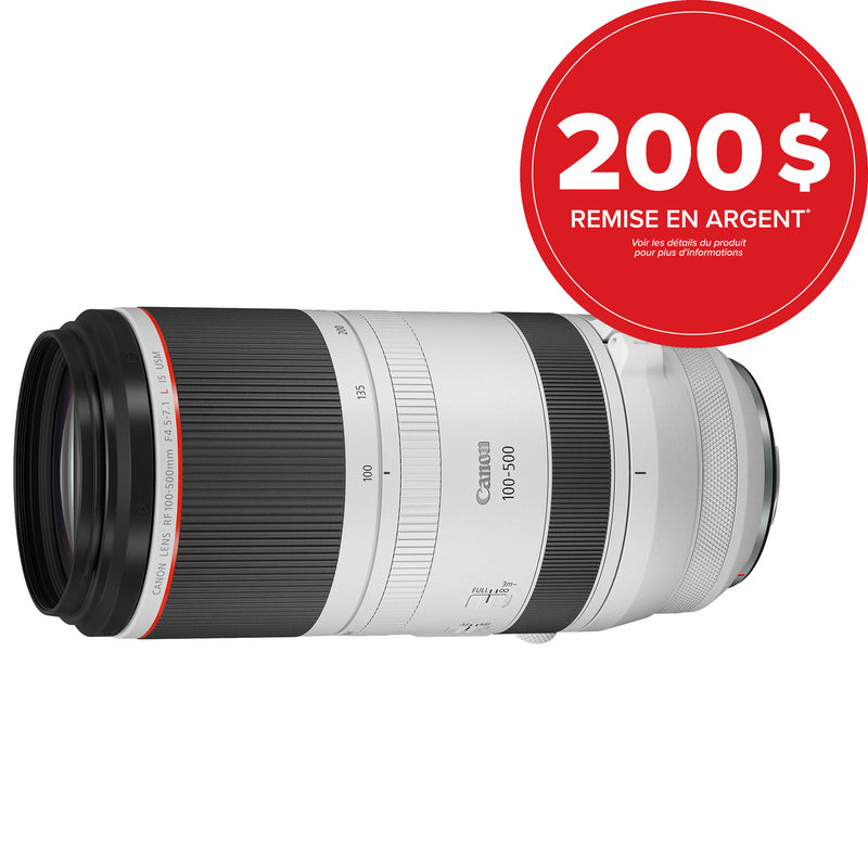 Canon RF 100-500mm f/4.5-7.1L IS USM