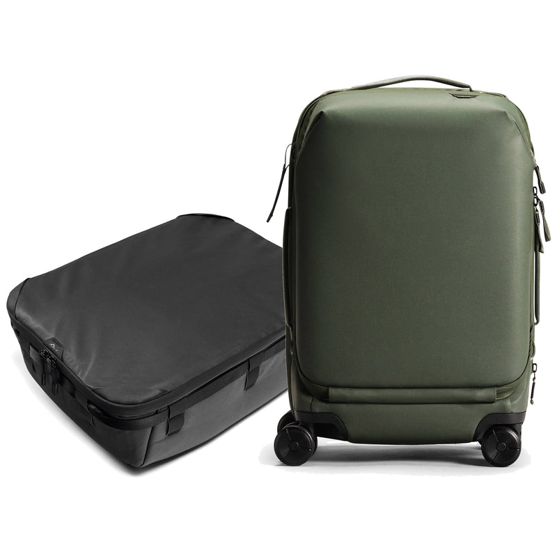 Peak Design Roller Pro Carry-On Sage Bag / Camera Cube v2 XL
