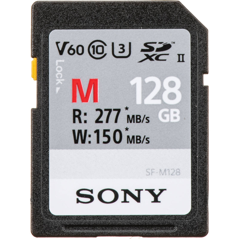 Sony SDXC M-Series 128GB UHS-II Memory Card