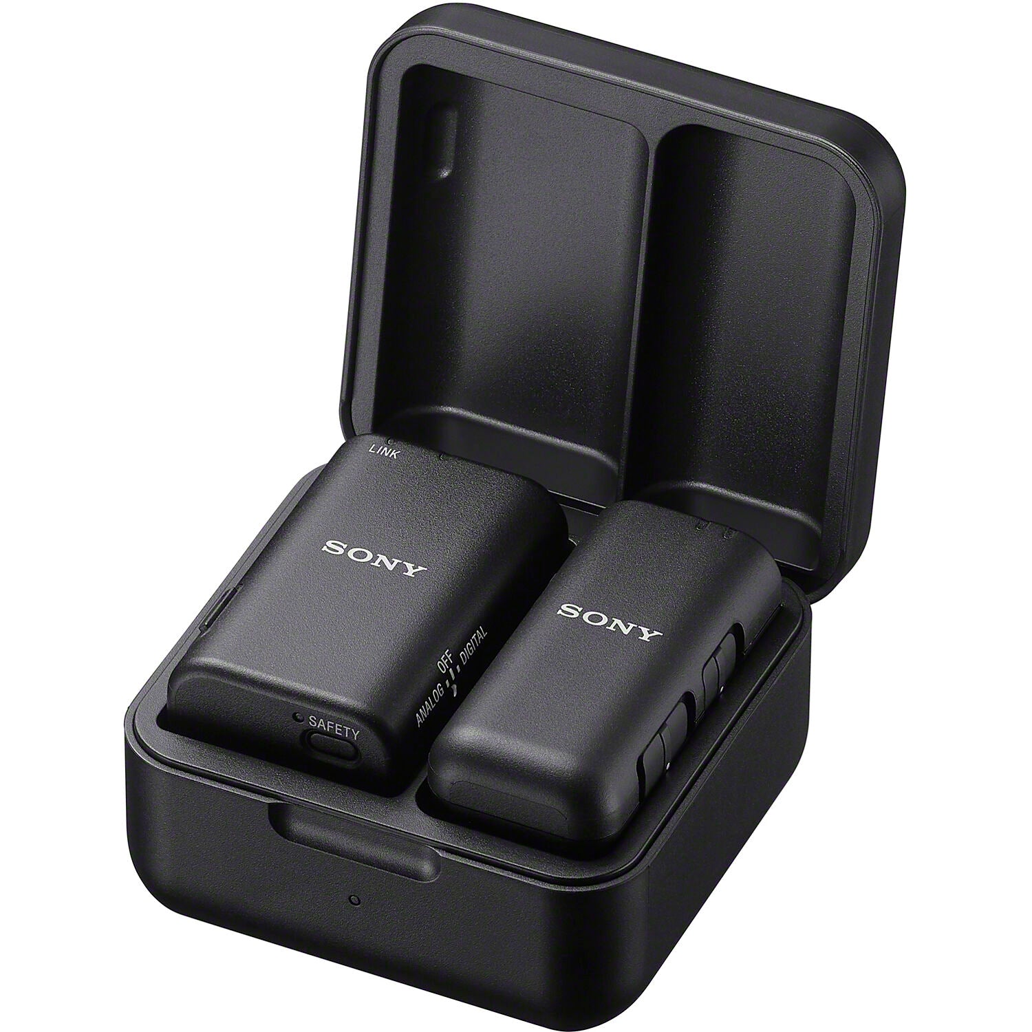 Microphone Sans Fil Sony ECM-W3S - Compact, Jusqu'à 6h D'autonomie, Réduction De Bruit - Pour YouTube, Smartphones, Caméras - 12
