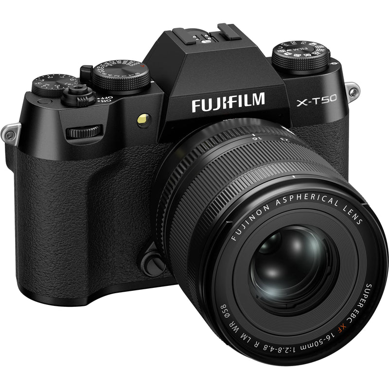 Fujifilm X-T50 Black / XF 16-50mm