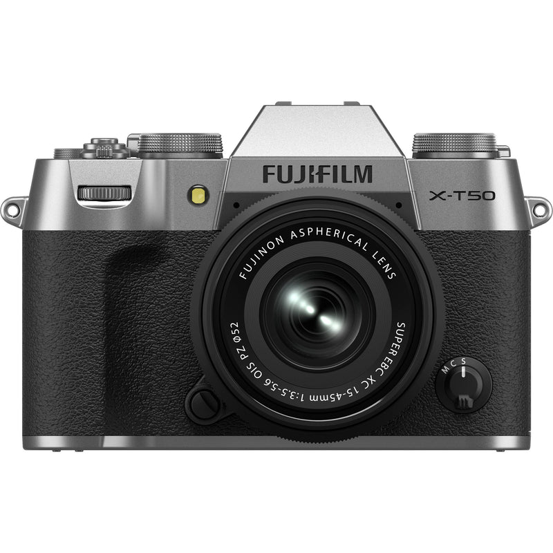 Fujifilm X-T50 Argent / XC 15-45mm