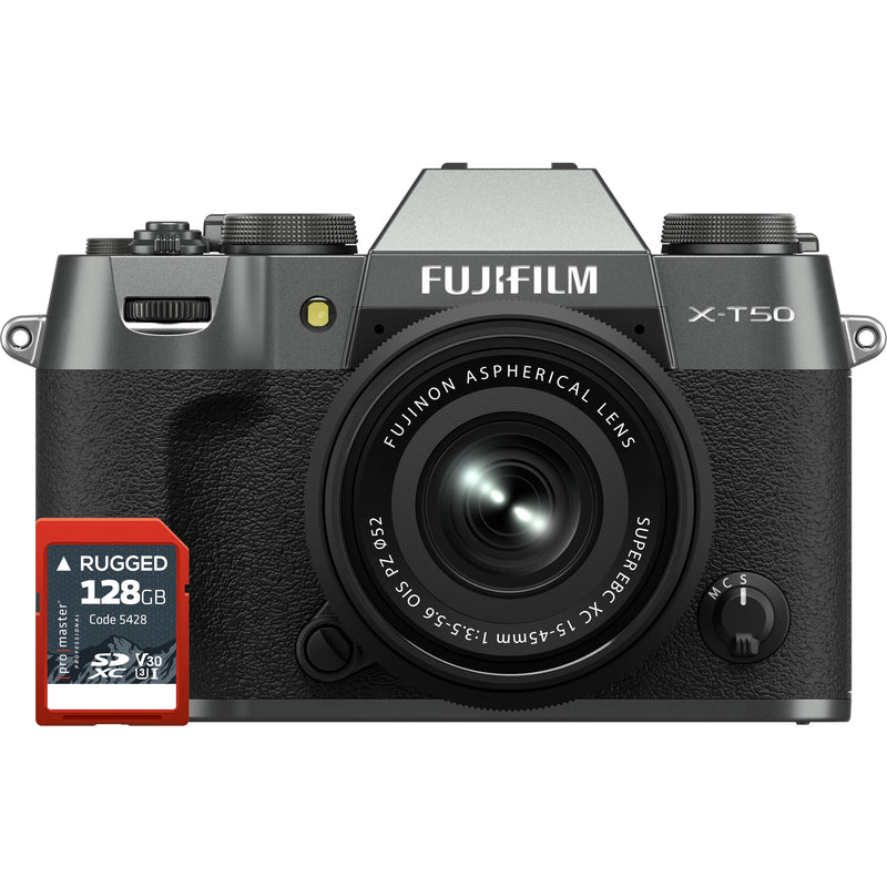 Fujifilm X-T50 Charcoal / XC 15-45mm