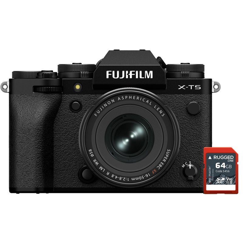 Fujifilm X-T5 Black / XF 16-50mm f/2.8-4.8