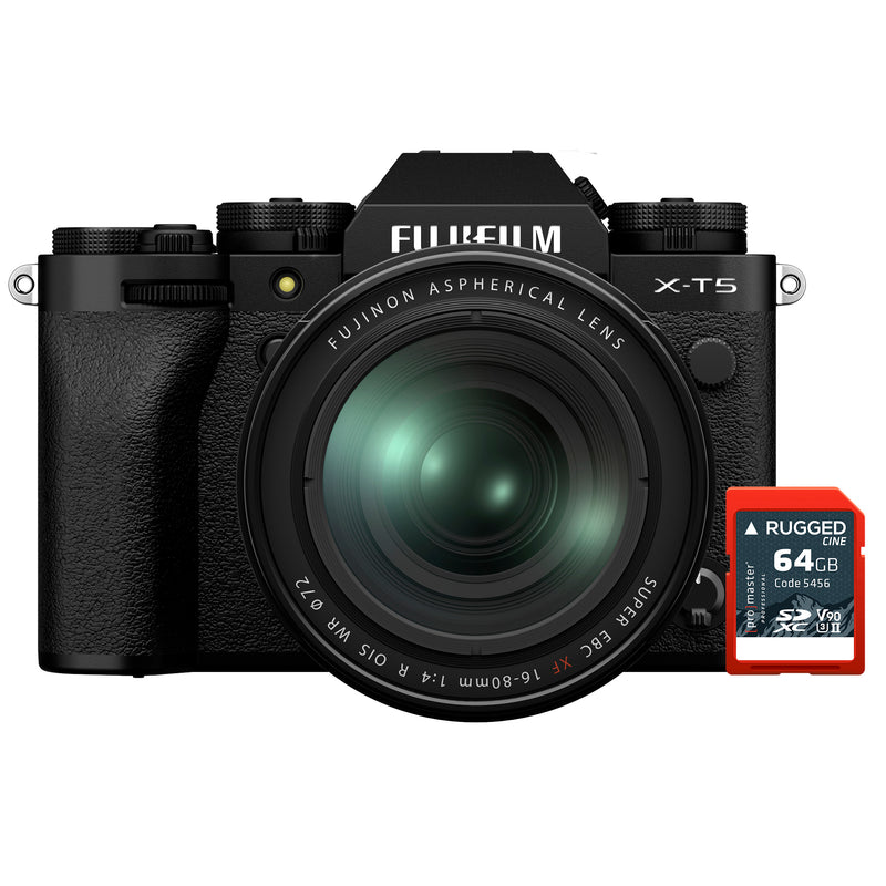 Fujifilm X-T5 Noir / XF 16-80mm f/4