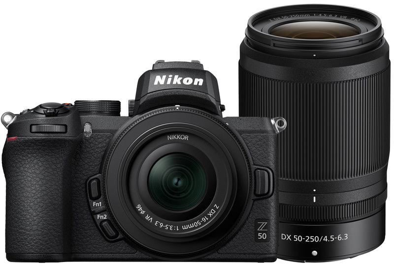 Nikon Z 50 / DX 16-50mm f/3.5-6.3 / Z DX 50-250mm