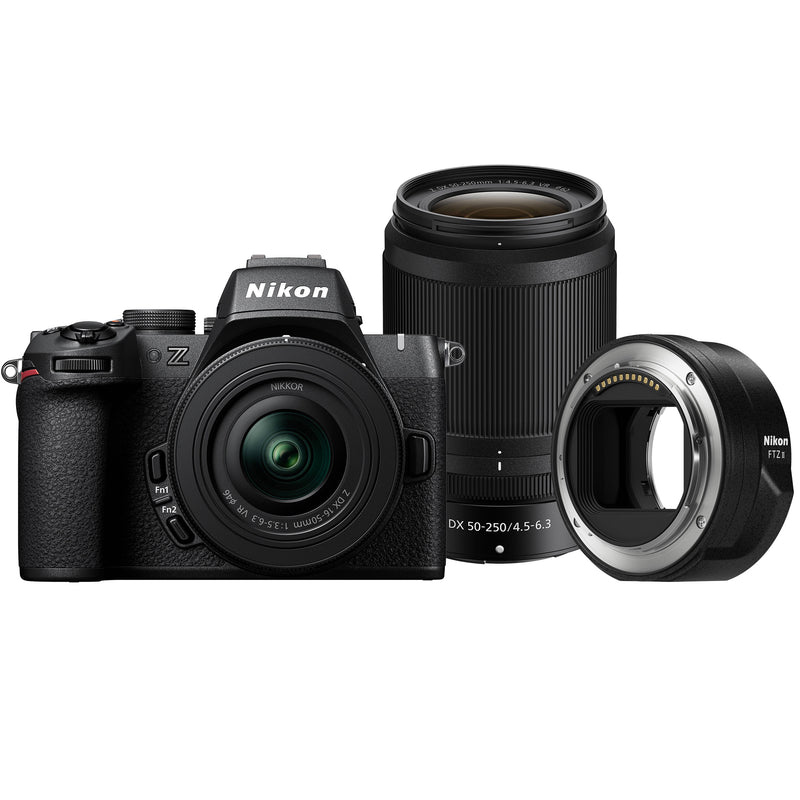 Nikon Z50II / Z DX 16-50mm VR / Z DX 50-250mm VR / FTZ II