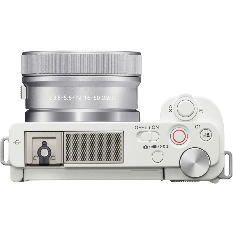 Sony ZV-E10 Blanc / E PZ 16-50mm II
