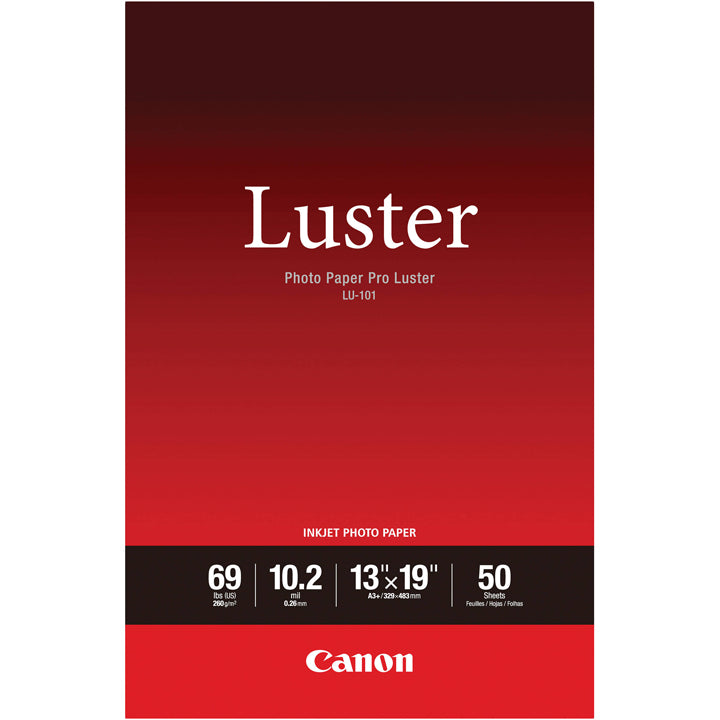 Papier Canon LU-101 lustré 13x19 (50 feuilles)