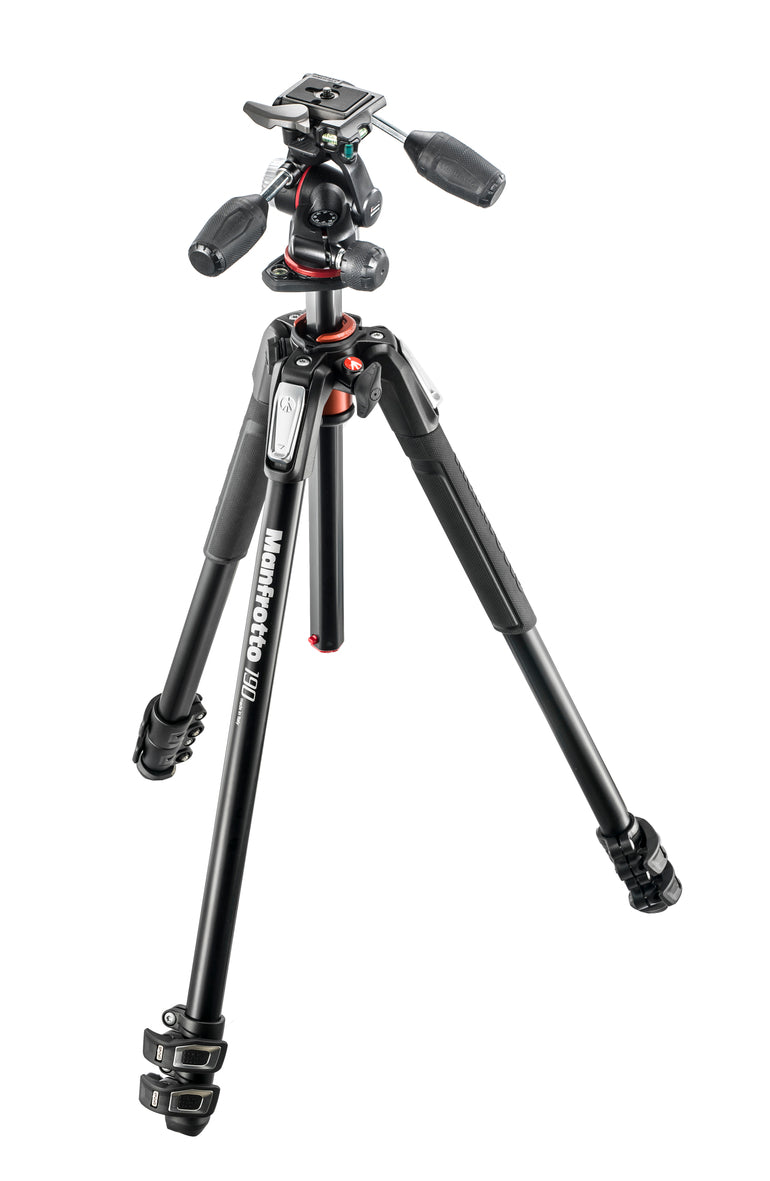 Manfrotto 190XPRO3 Tripod with XPRO-3W Head
