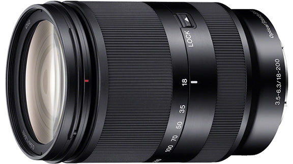 Objectif Sony 18-200 Mm F/3,5-6,3 - Monture A - Pour Reflex APSC - Occasion