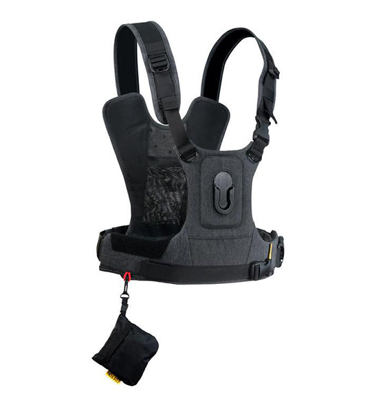 Cotton Carrier CCS G3 Harness for 1 Camera Grey