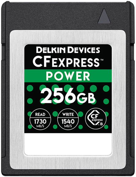 Carte mémoire Delkin CFexpress Type B 256GB